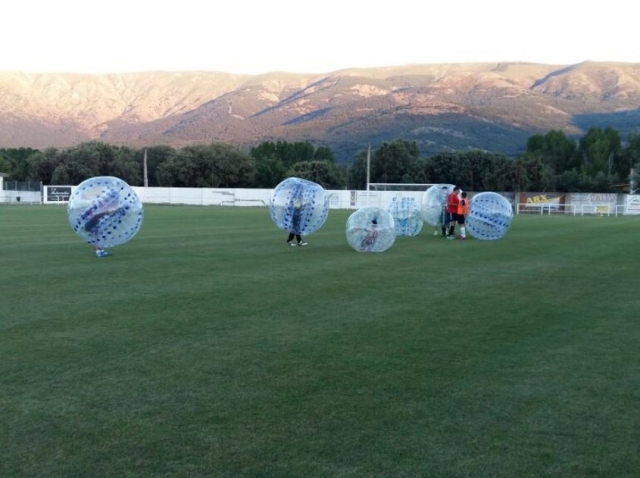 Burbujas durante el partido